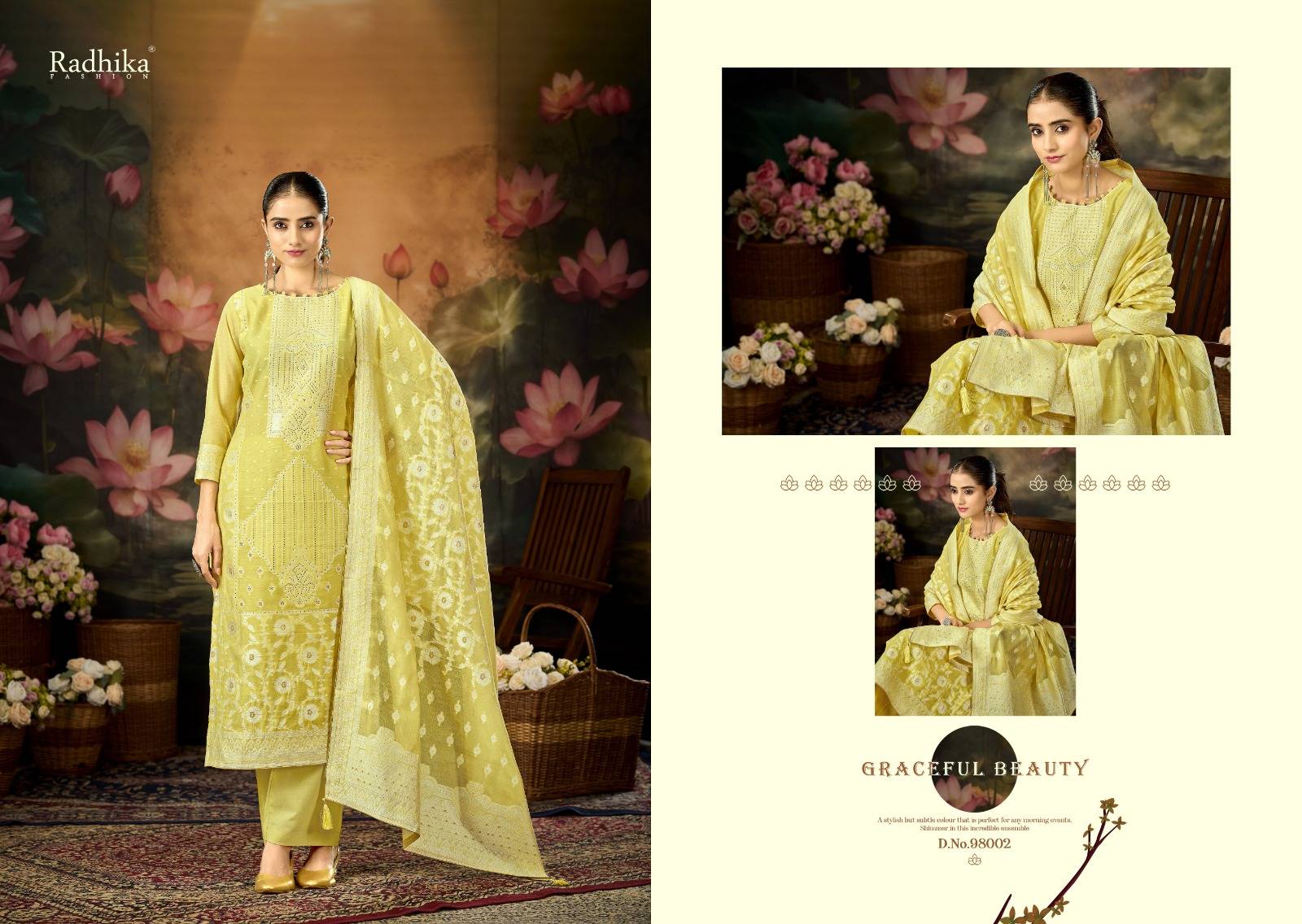 BANARASHI ADAH-12 by Azara 98001 To 98006 Series 